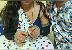 Feeling the Desi Romance in Indian Wife's Sari Hot Sex