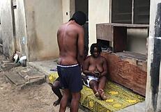 neighbors gone, so i invited ig influencer for outdoor banging with my best friend, wild chubby action!