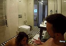 steamy shower fun with goddess sexydea after a wild quickie.