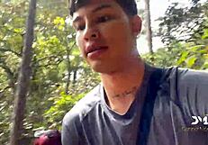 Latin Couple Sneaks Wild Sex in Forest with Danner Mendes & Yenifer Chacon