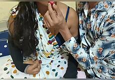 Feeling the Desi Romance in Indian Wife's Sari Hot Sex