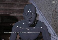 Curvy Cute Girl in Outfit Shows Power in 3D