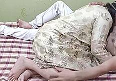 Indian step mom seduces step son for hot sex