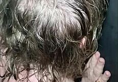 French Mature Slut Dominates Gloryhole in BDSM