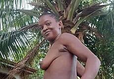 Crazy Bitch Strips And Masturbates Outdoors At Stepdad's Mansion!