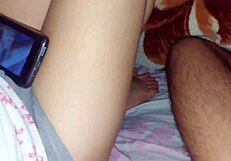 Bareback big cock action with amateur gay couple