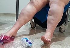 Coolmarina Tired Feet Massage With Eggs!