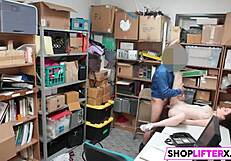 Slamming Anastasia For Shoplifting 😈