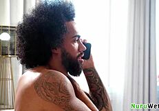 Hot Busty Masseuse Lacey Jayne Fucks Client James Angel Outdoors in Her Truck