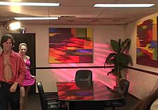 Slutty Secretary Gets Fucked Anal with Monster Cock