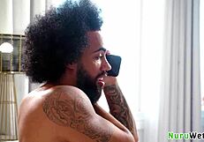 Hot Busty Masseuse Lacey Jayne Fucks Client James Angel Outdoors in Her Truck