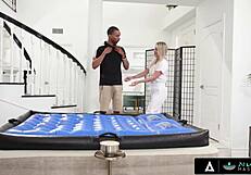 Andi Avalon Says, 'Watch Me Release This Hard Cock!' Nuru Massage