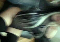 Latina t-girl puta chupa y folla como prostituta