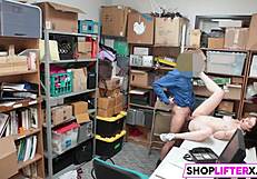 Slamming Anastasia For Shoplifting 😈