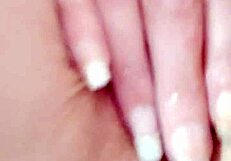 hey, chrissybee is playing with her wet pussy again