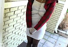 Teacher Babe Waits For BDSM Anal Casting In Reality Scene