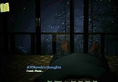 Teen explores erotic memories in game 😊