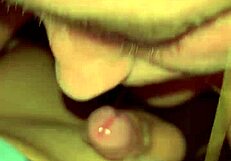 Blonde Public Deepthroats Dick In The Wood!