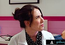 Alison loses virginity to stepmom and doctor.