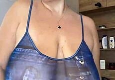 hey, wanna see these huge saggy cans bounce wild?