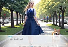 Blonde's dirty fantasy: the good deed turns naughty