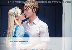 Blonde's dirty fantasy: the good deed turns naughty