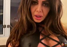 Nina dolci's big tits bounce as rome major bangs her