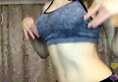 hot indian teen model poses sexily in low-key shoot