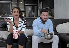 peter green and nikki sweet share secret desires in teen cowgirl riding and facial