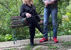 Mother-in-law dominates with curvy control in every move