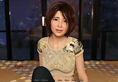 Teen explores erotic memories in game 😊