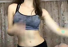 hot indian teen model poses sexily in low-key shoot