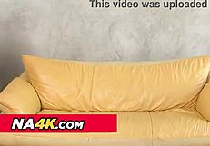 big tit threesome with two blonde babes sharing cock