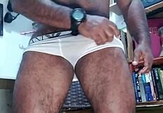 brazilian pornstar kojac with huge hairy cock in underwear