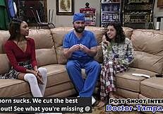 Become Doctor Tampa! Humiliate Ebony Solana During Her Cheerleading Physical – She Thought It Was Formal, But You'll Examine This Hottie Thoroughly!