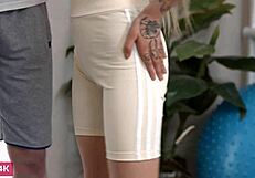 Petite Blonde Fucked and Facialized After Jogging