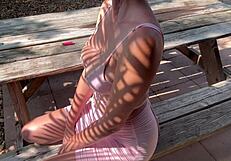 Artemisia, the horny Italian MILF in tight dress