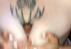 Amateur girlfriend gets facial and rides cock hard