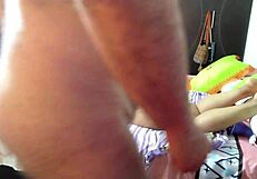 Give It To Me Real Hard, Baby! Agarabas and Olpr in Shaved Anal Moaning Action!
