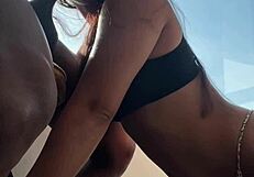 Cute Latina girl sucks and rides big cock for first-time amateur facial - nysdel