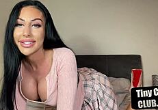 yo, this british domme totally owns with sph teasing on cam