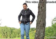 Susie's outdoor solo moment in public