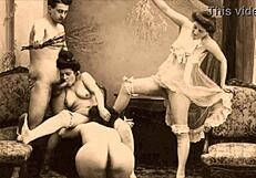 Steamy scenes of MILFS and hot moms in retro porn videos