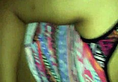 Horny Dominican Girl Enjoys Facials