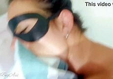 aprilbigass in a fitness challenge with deep throat