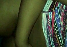 Horny Dominican Girl Enjoys Facials