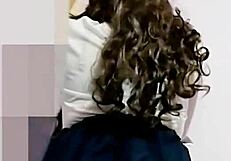 My stepsister's back from vacation and craving dick since her friends aren't around at school