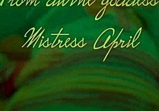 Dominatrix Mistress April slams huge holes with double fisting action