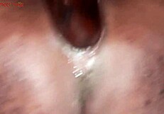 Cul oignon ébène fille Ghana baise bouteille malt dur