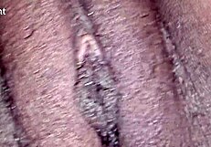 This homemade video captures a steamy shaving session in full detail.